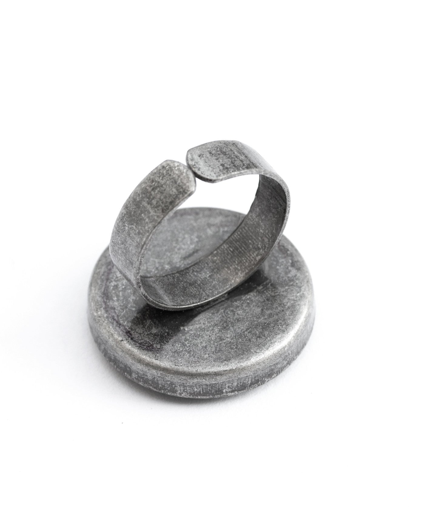 Big Round Circuit Board Ring - 22 mm